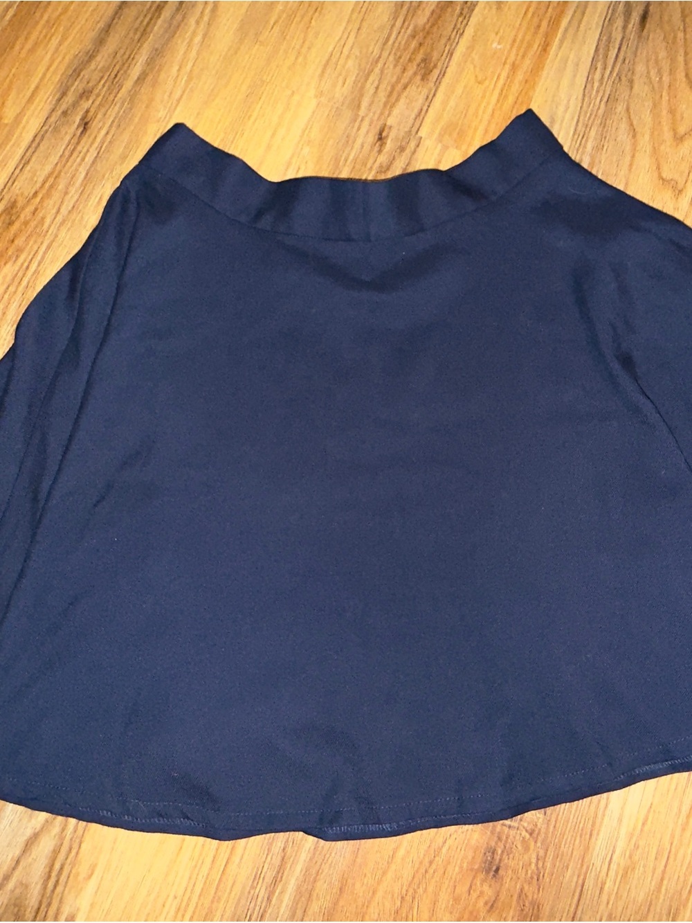Girls' Navy A-Line Skirt